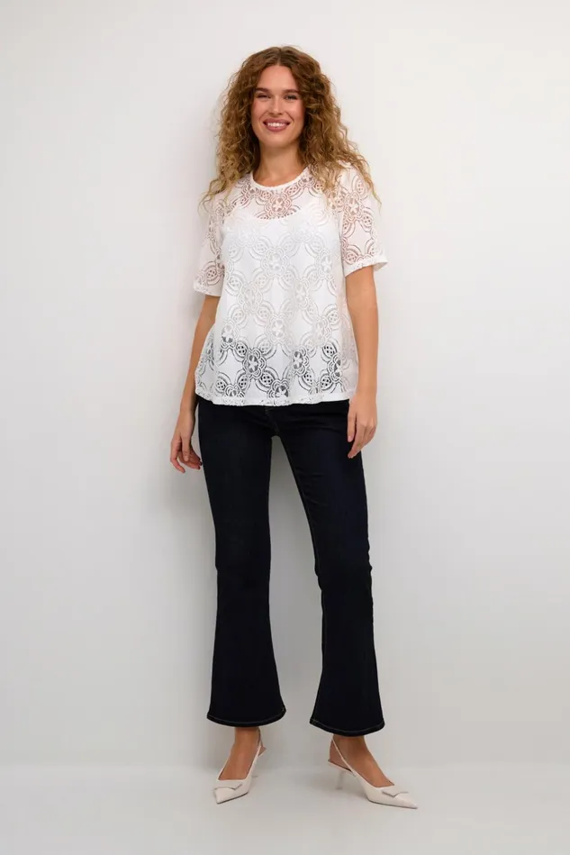 Blouses Women CULTURE CUhenriette Blouse Spring Gardenia