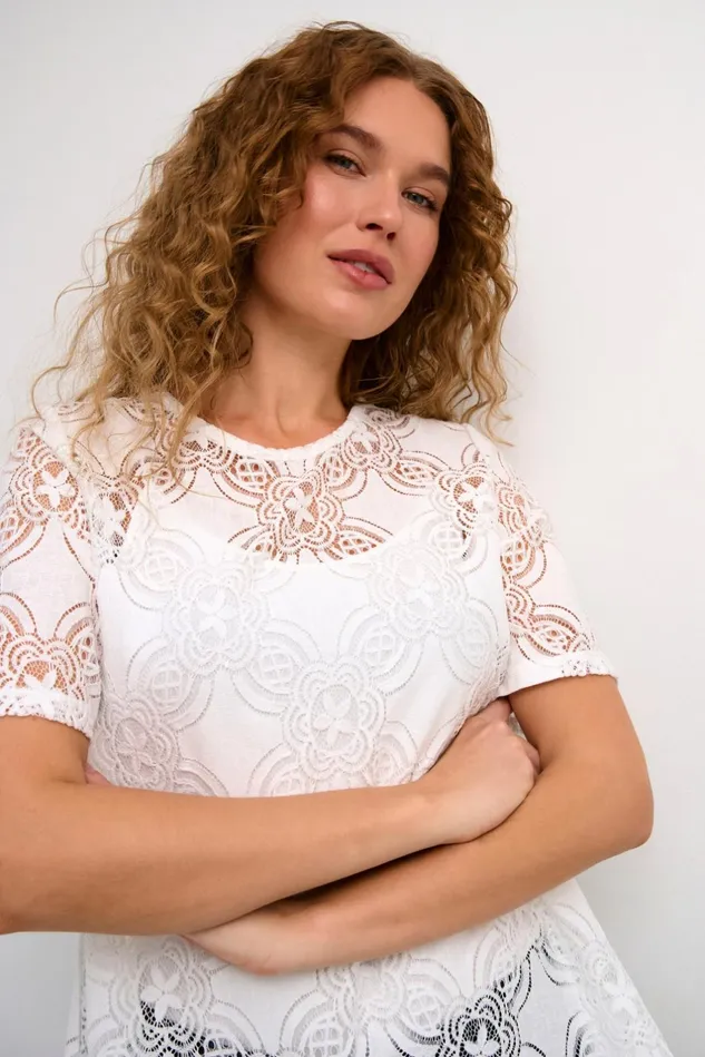 Blouses Women CULTURE CUhenriette Blouse Spring Gardenia
