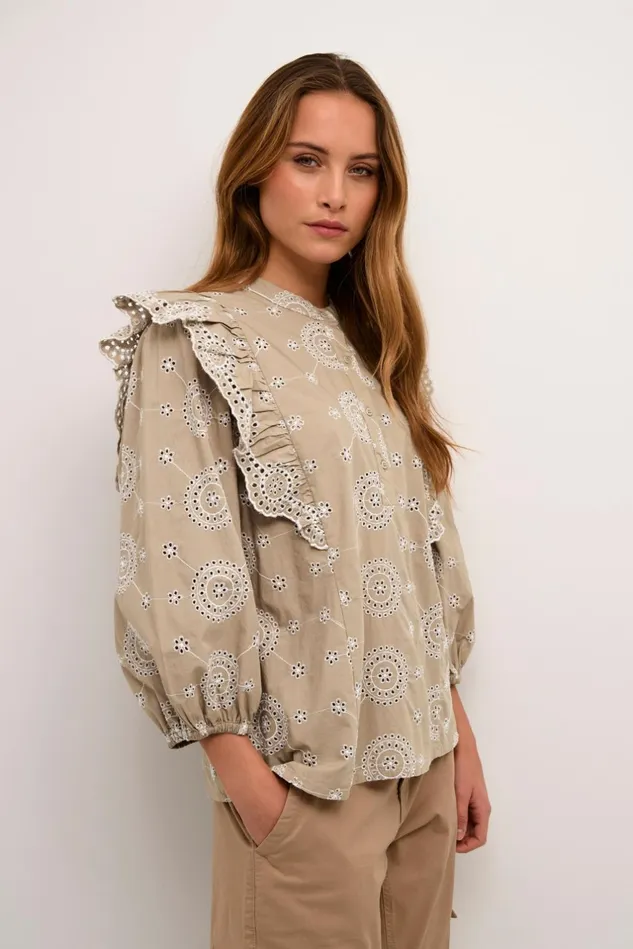 Blouses Women CULTURE CUisa Blouse Dune