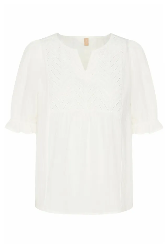 Blouses Women CULTURE CUmuxi Blouse Spring Gardenia