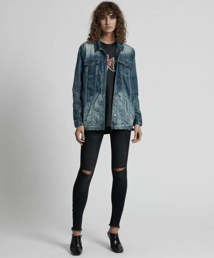 BLUE MAIDEN ALL STAR JACKET Women One Teaspoon Denim Jackets