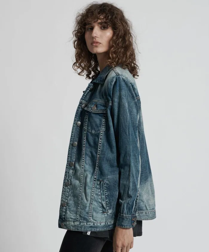 BLUE MAIDEN ALL STAR JACKET Women One Teaspoon Denim Jackets BLUE MAIDEN ALL STAR JACKET Women One Teaspoon Denim Jackets