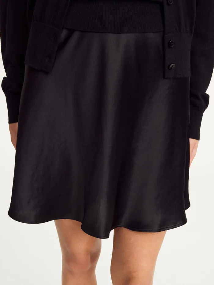 Bobbas Mini Skirt Black Women By Malene Birger Skirts