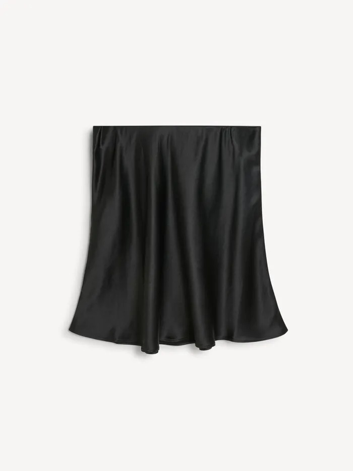 Bobbas Mini Skirt Black Women By Malene Birger Skirts