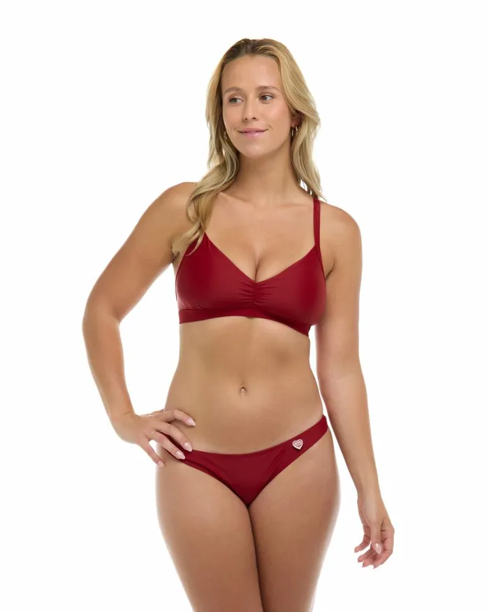 Body Glove DF Cup Tops Women Smoothies Drew DF Cup Swim Top 8211 Cranberry