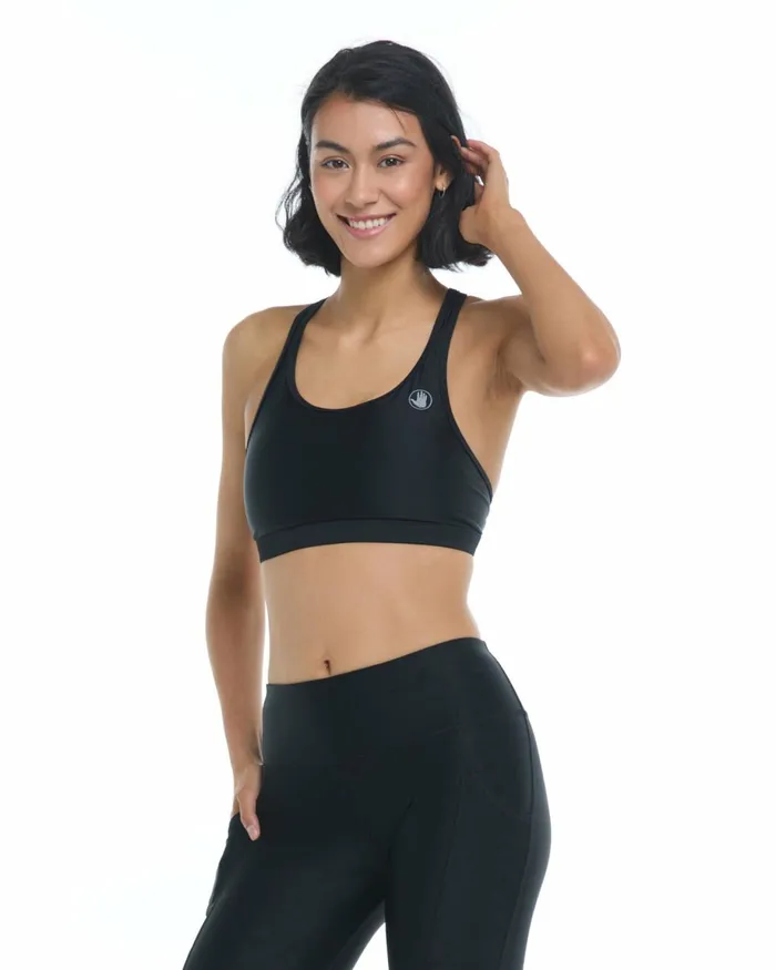 Body Glove Gym To Swim Women Smoothies Equalizer Sports Bra 8211 Black