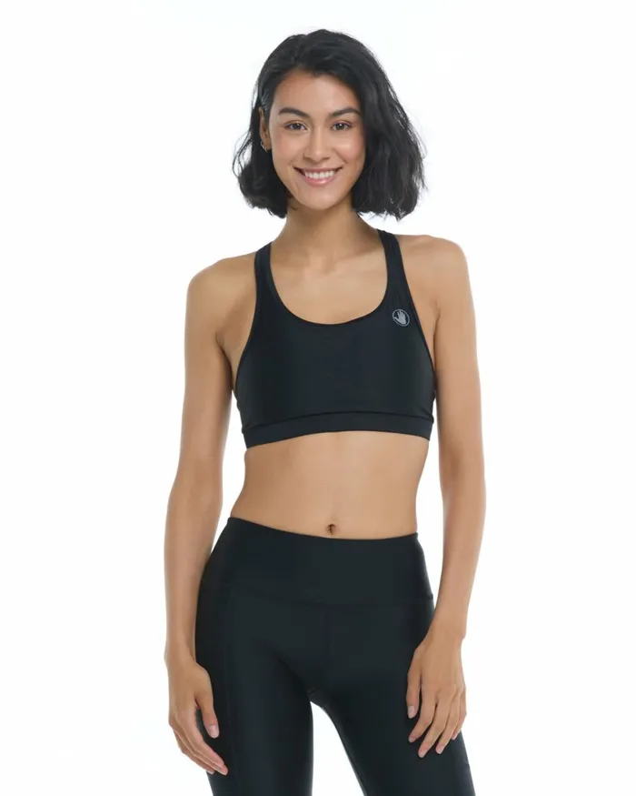 Body Glove Gym To Swim Women Smoothies Equalizer Sports Bra 8211 Black
