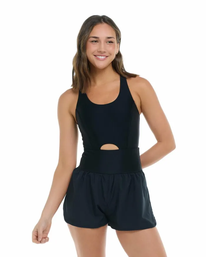 Body Glove OnePieces Women Smoothies Mabel OnePiece Runsie 8211 Black