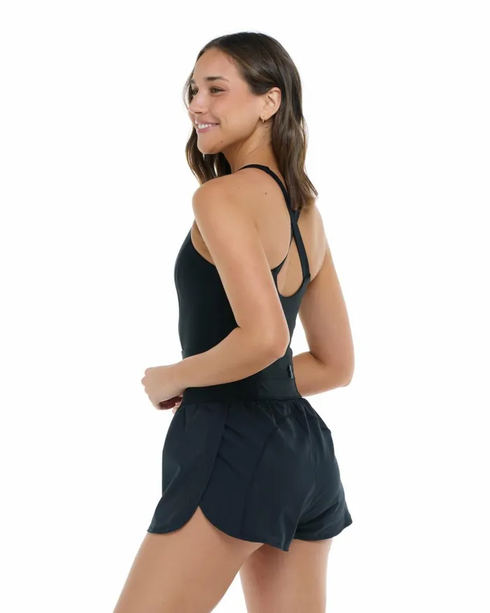 Body Glove OnePieces Women Smoothies Mabel OnePiece Runsie 8211 Black
