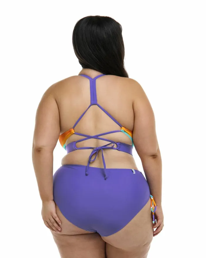 Body Glove Plus Size Swimwear Women Harmony Ruth Plus Size Fixed Triangle Swim Top 8211 Multi Harmony