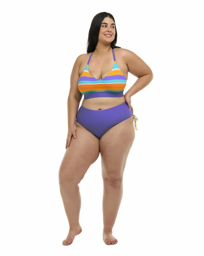 Body Glove Plus Size Swimwear Women Harmony Ruth Plus Size Fixed Triangle Swim Top 8211 Multi Harmony