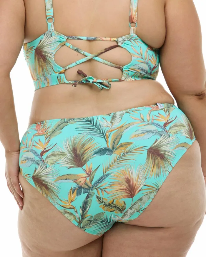 Body Glove Plus Size Swimwear Women Molokini Retro Plus Size Swim Bottom 8211 Sea Mist Molokini