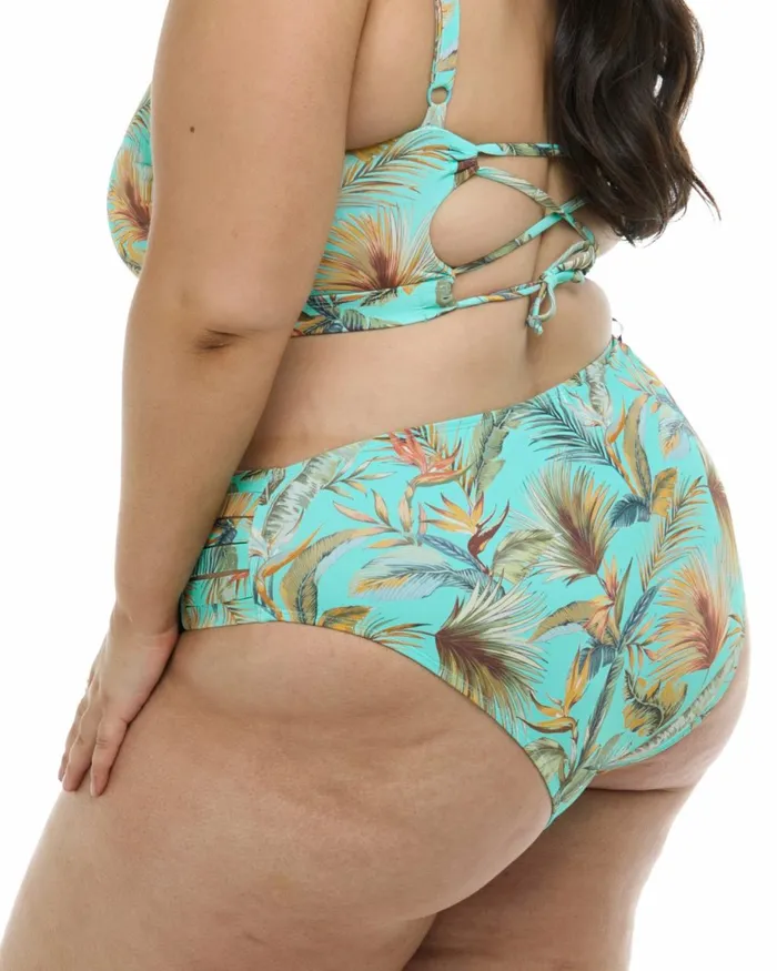 Body Glove Plus Size Swimwear Women Molokini Retro Plus Size Swim Bottom 8211 Sea Mist Molokini