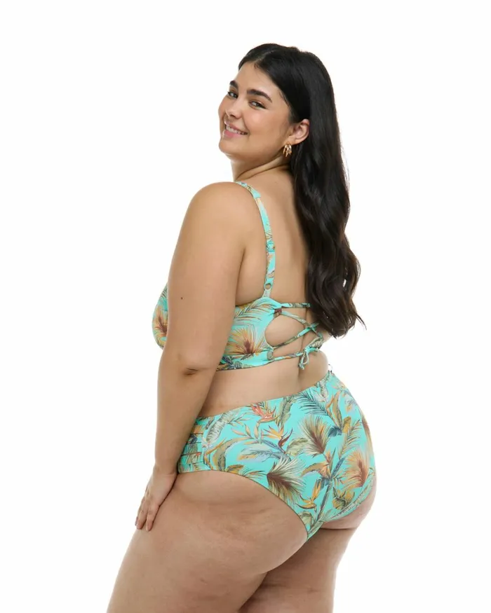 Body Glove Plus Size Swimwear Women Molokini Retro Plus Size Swim Bottom 8211 Sea Mist Molokini