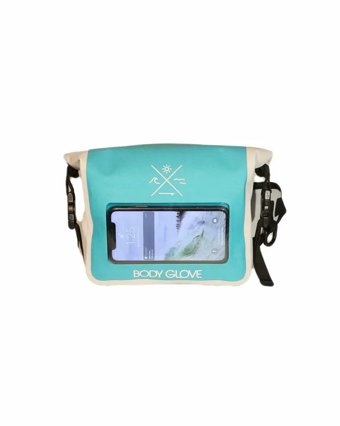 Body Glove Pumps Boards Costa Waterproof Cell Phone Hip Pack 8211 Teal