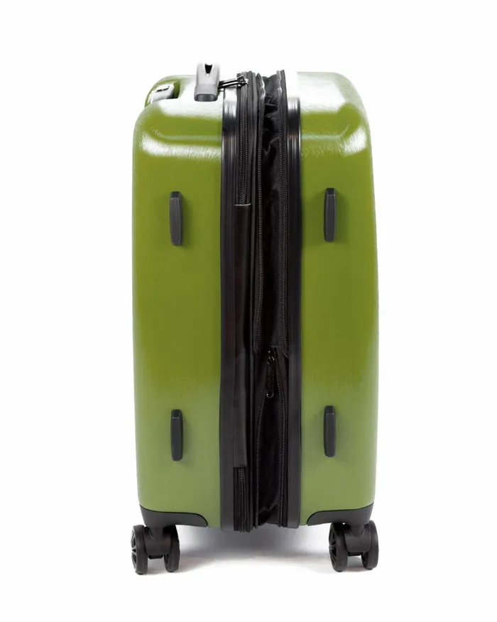 Body Glove Travel Luggage Accessories Redondo 3Piece Hardside Spinner Luggage Set 8211 Olive Branch