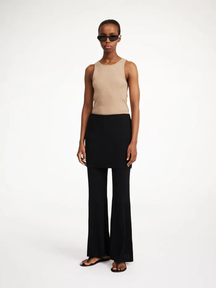 Bolone Trousers Black Women By Malene Birger Knitwear