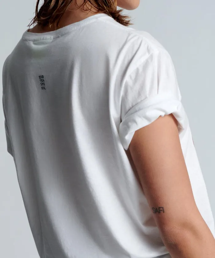 BOWER BIKE CLUB ORGANIC UNISEX TEE Women One Teaspoon Basic Tees BOWER BIKE CLUB ORGANIC UNISEX TEE Women One Teaspoon Basic Tees