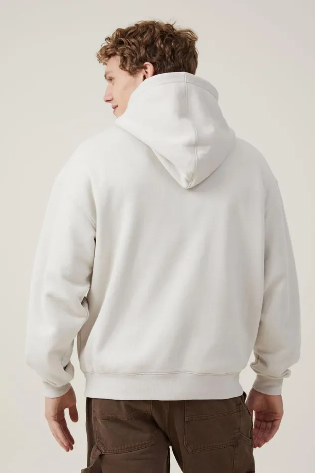 Box Fit Hoodie Bone Men Cotton On Sweats and Hoodies Box Fit Hoodie Bone Men Cotton On Sweats and Hoodies