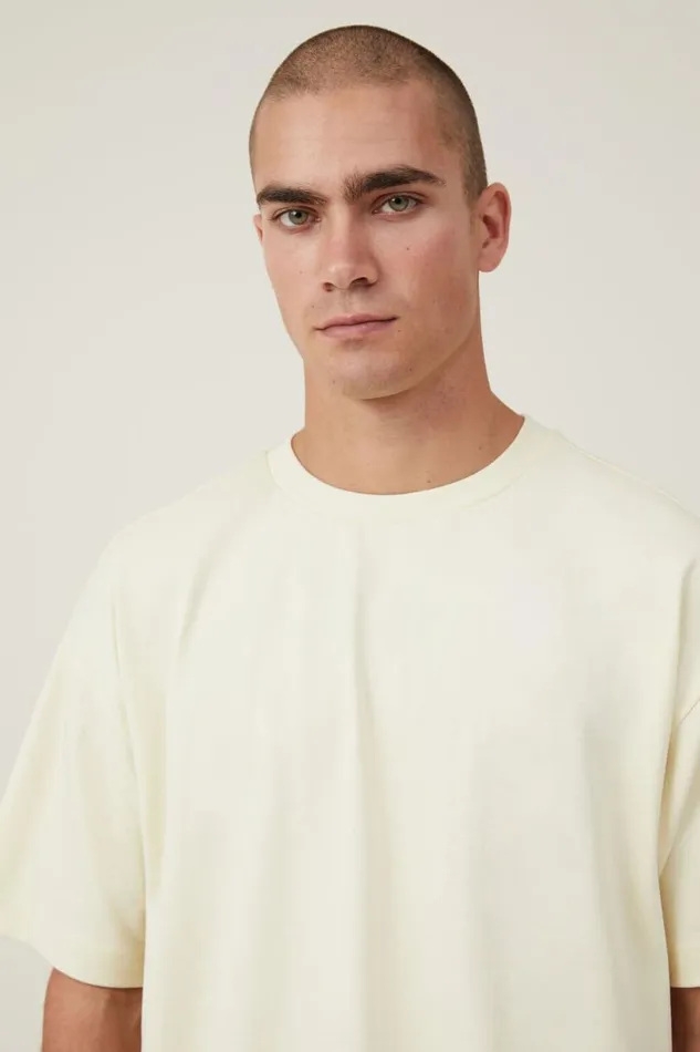 Box Fit Plain TShirt Lemon Men Cotton On Tees and Tanks Box Fit Plain TShirt Lemon Men Cotton On Tees and Tanks
