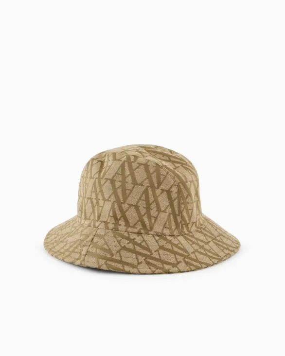 Bucket Hats Beige Women Armani Hats And Gloves