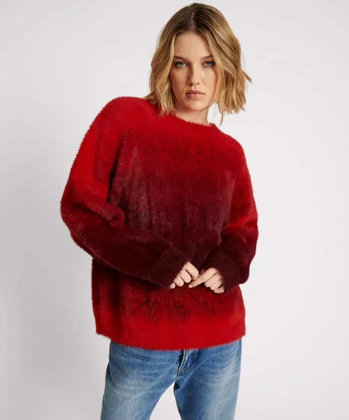 BURNING SUNSET OMBRE KNIT SWEATER Women One Teaspoon Knitwear