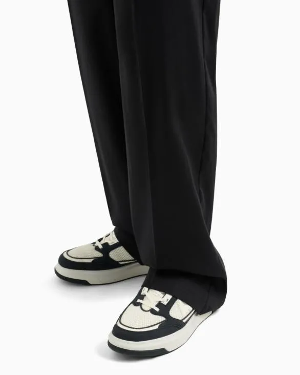 Camouflage Lyocell Trousers Black Men Armani Matching Sets Camouflage Lyocell Trousers Black Men Armani Matching Sets