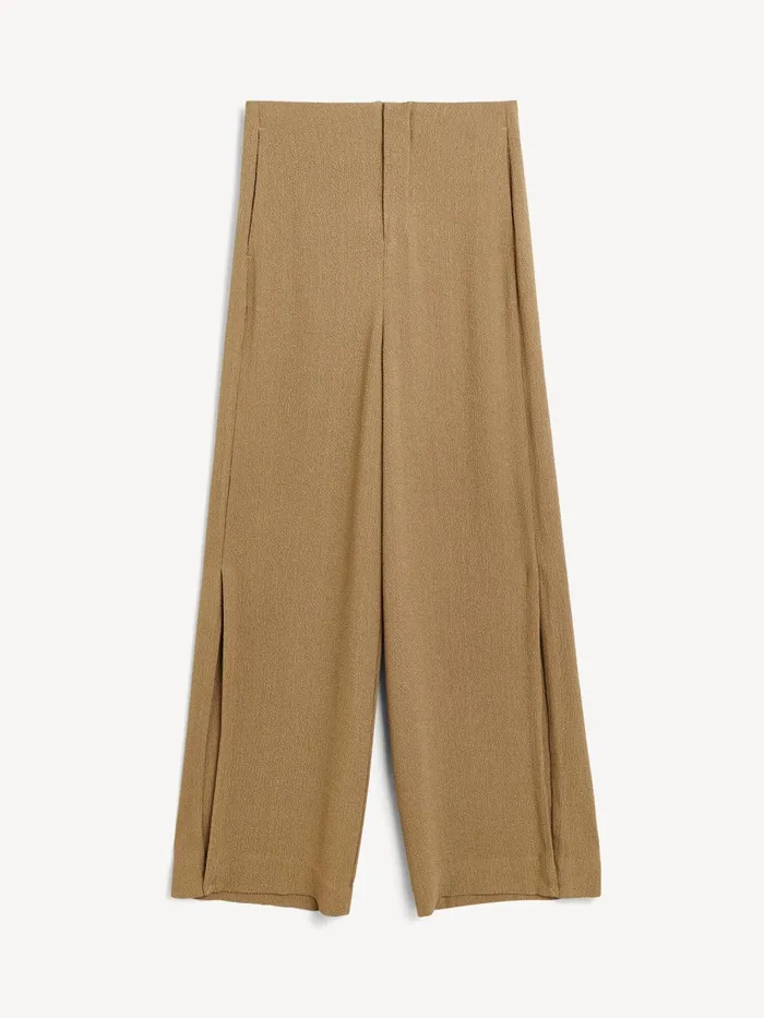 Campione WideLeg Trousers Light Brown Women By Malene Birger Trousers