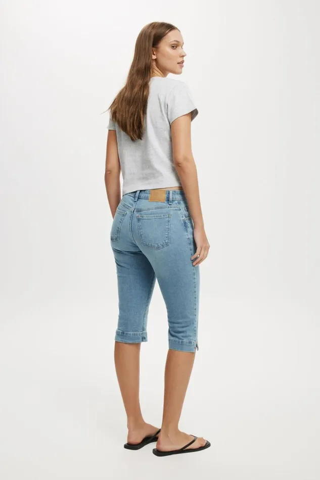 Capri Jean Bells Blue Women Cotton On Pants Capri Jean Bells Blue Women Cotton On Pants