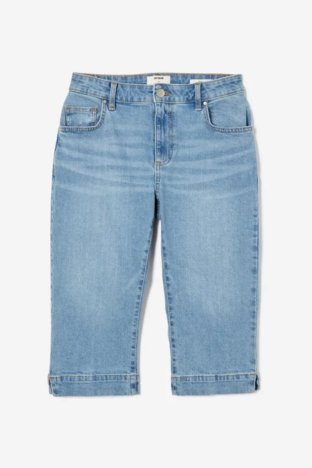 Capri Jean Bells Blue Women Cotton On Pants Capri Jean Bells Blue Women Cotton On Pants