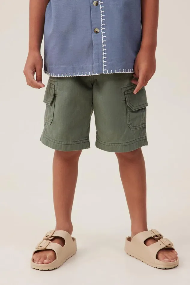 Cargo Short Swag Green Boys Cotton On Shorts