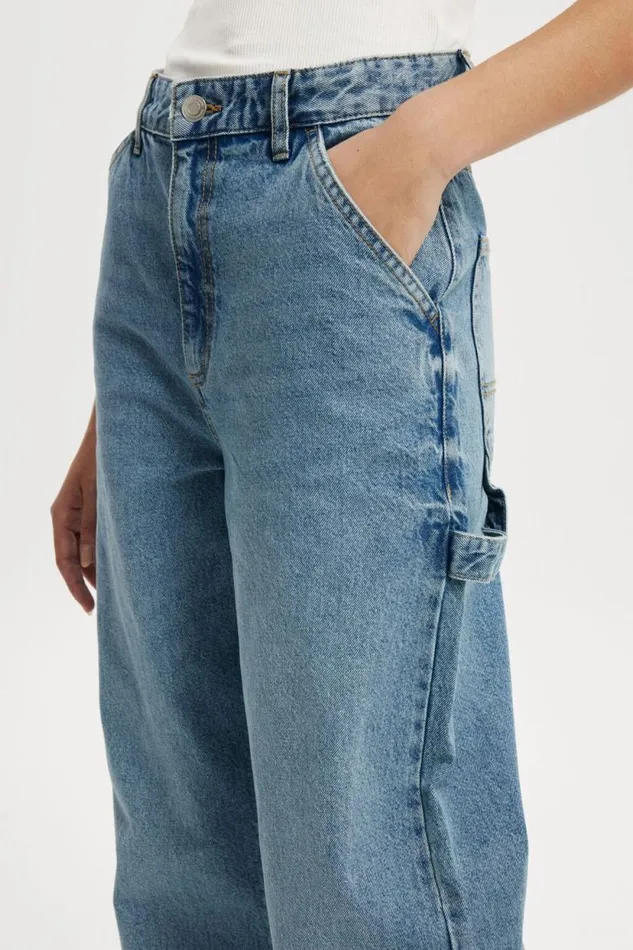 Carpenter Jean Surfers Blue Women Cotton On Pants Carpenter Jean Surfers Blue Women Cotton On Pants