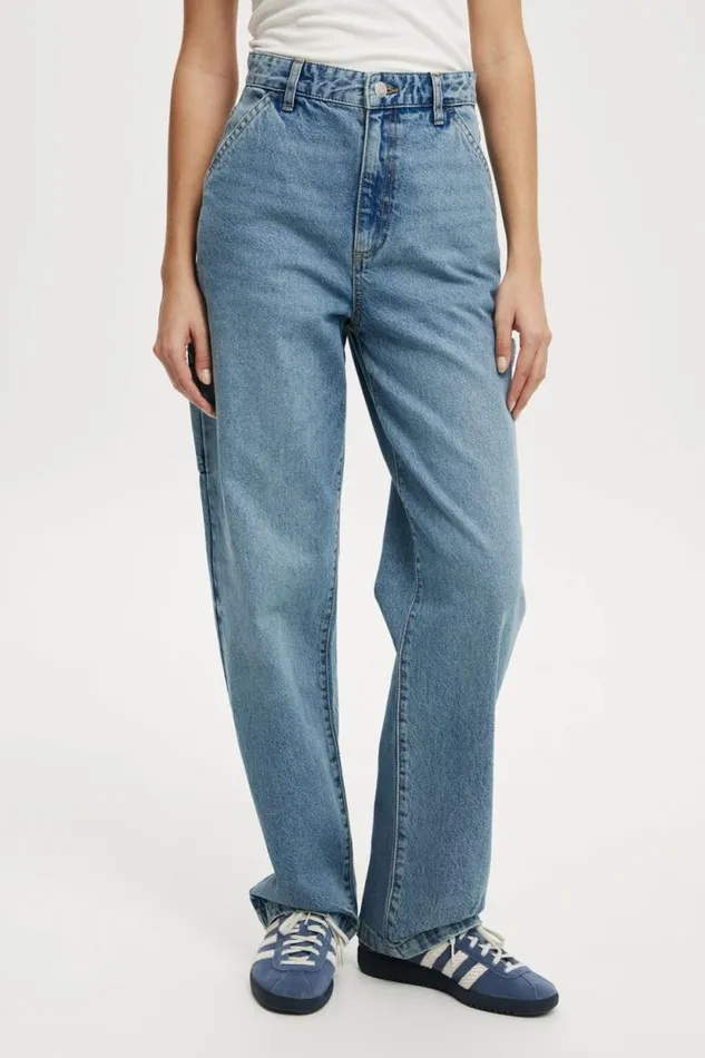 Carpenter Jean Surfers Blue Women Cotton On Pants Carpenter Jean Surfers Blue Women Cotton On Pants