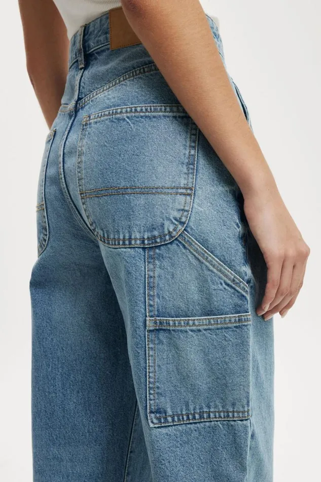Carpenter Jean Surfers Blue Women Cotton On Pants Carpenter Jean Surfers Blue Women Cotton On Pants