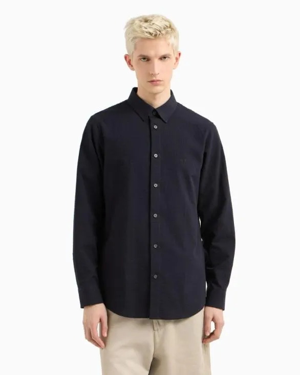 Casual Shirts Navyblue Men Armani Shirts Casual Shirts Navyblue Men Armani Shirts