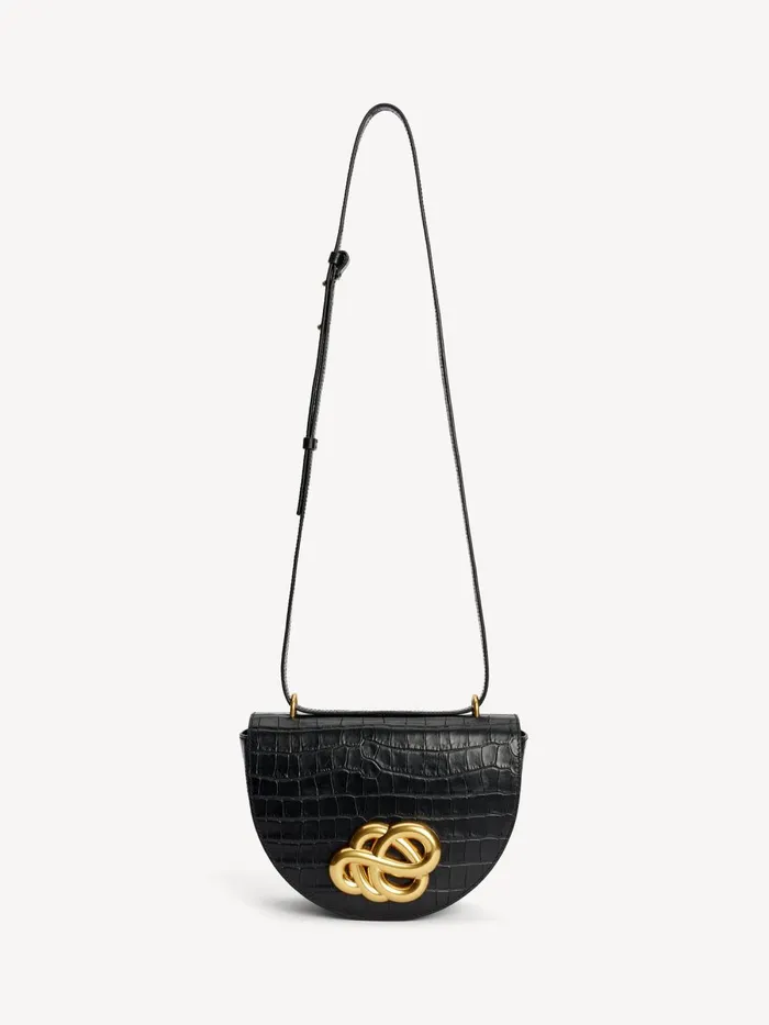 Cebella Leather Shoulder Bag Black Women By Malene Birger Bags