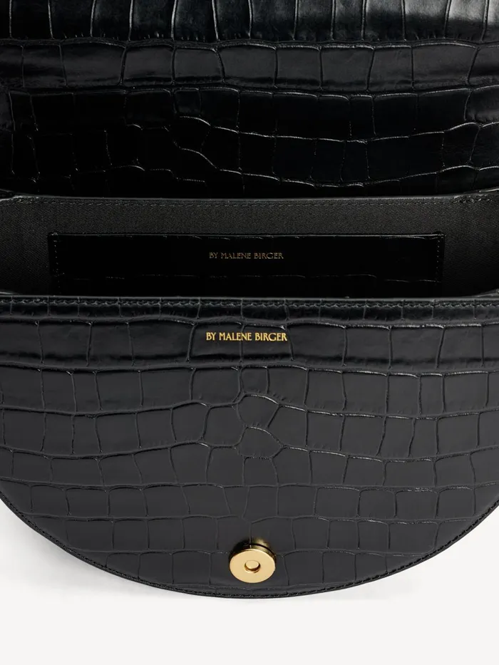 Cebella Leather Shoulder Bag Black Women By Malene Birger Bags
