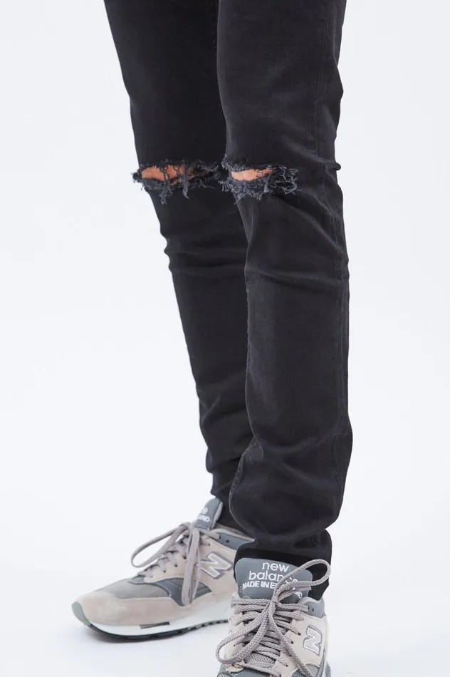 Chase 8211 Black Ripped Knees Black Ripped Knees Men Dr Denim Skinny