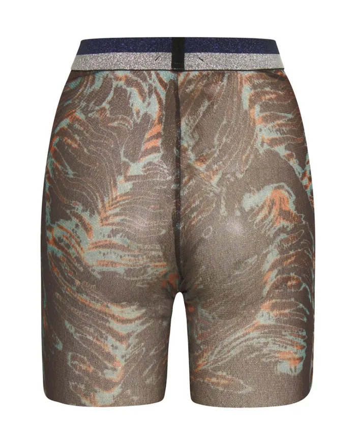 CHROMATIC BIKE SHORTS Women One Teaspoon Bottoms CHROMATIC BIKE SHORTS Women One Teaspoon Bottoms