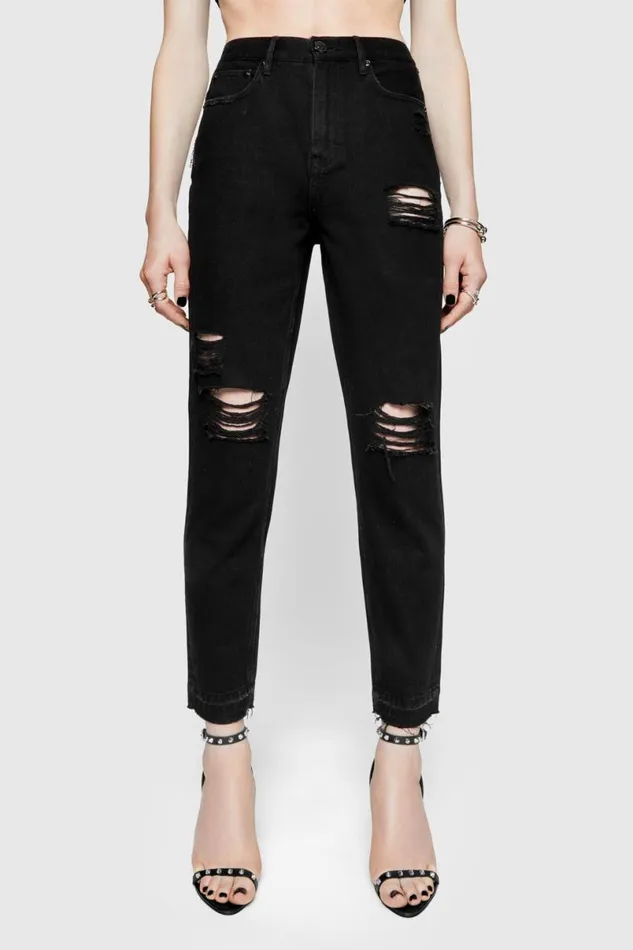 Clothing Bottoms Rebecca Minkoff Florence Ankle Jean True Black