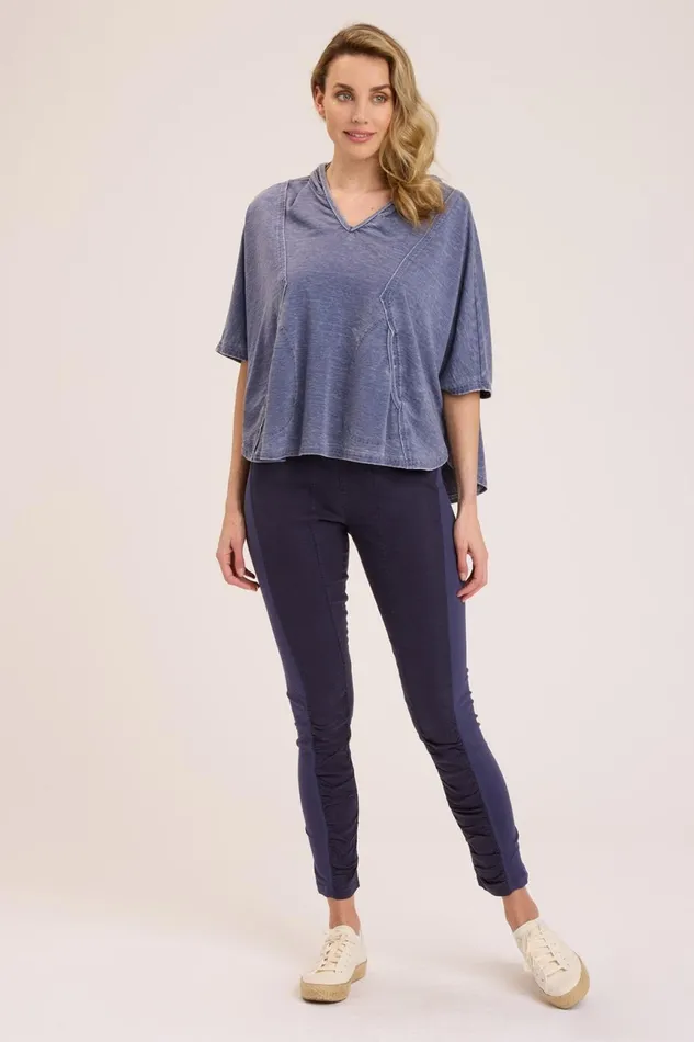 Clothing CoverUps XCVI Burnout Alton Poncho Midnight Burnout