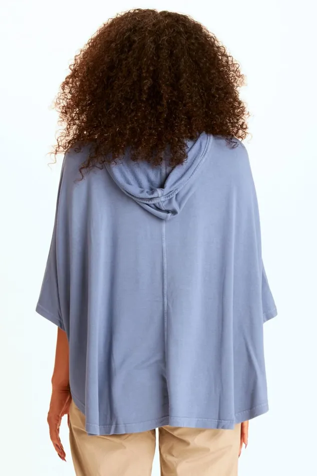Clothing CoverUps XCVI Callum Poncho Light Cornflower