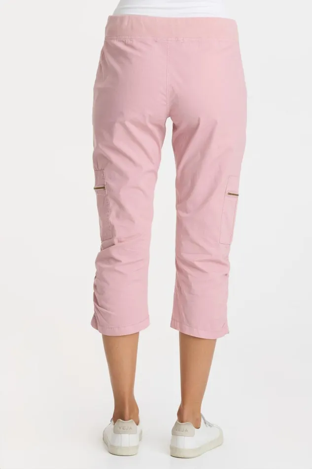 Clothing Crops XCVI Nadia Crop Lavender Suede