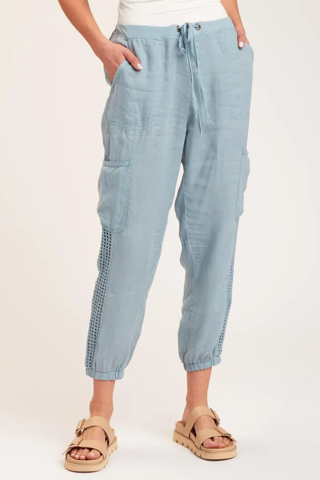 Clothing Crops XCVI Otis Jogger Peaceful Blue