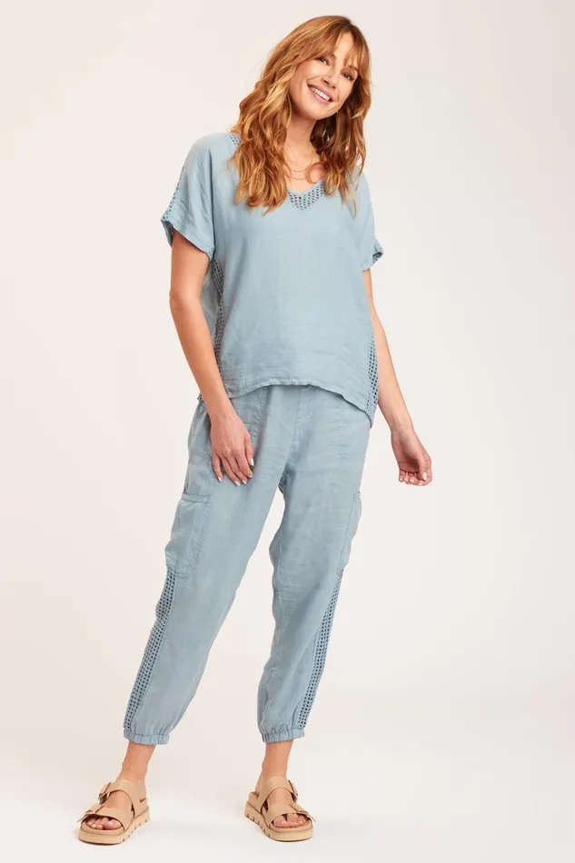 Clothing Crops XCVI Otis Jogger Peaceful Blue
