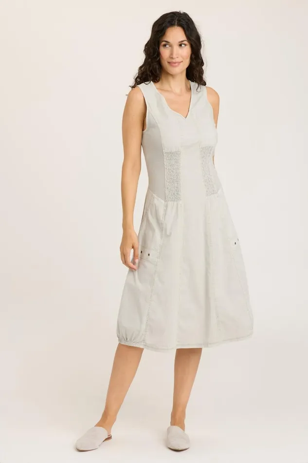 Clothing Dresses XCVI Gibbon Tank Dress 20 Whitecap Pigment