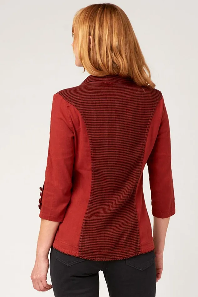 Clothing Jackets XCVI Bespoke Blazer Mahogany