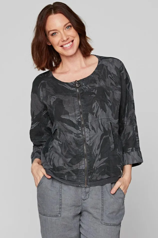 Clothing Jackets XCVI Camo Field Day Jacket Nocturne