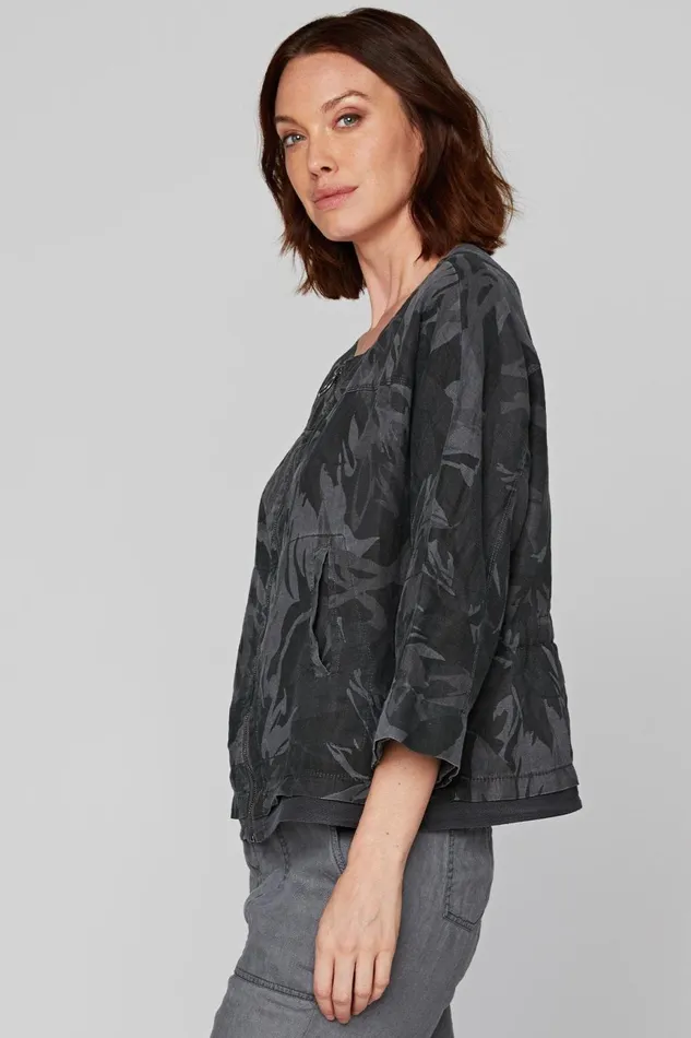 Clothing Jackets XCVI Camo Field Day Jacket Nocturne