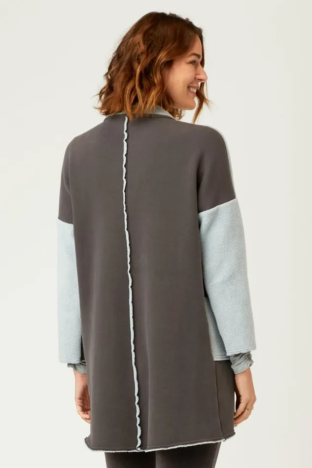 Clothing Jackets XCVI Edith Long Coat Griffin Pigment